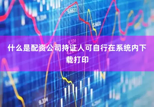 什么是配资公司持证人可自行在系统内下载打印