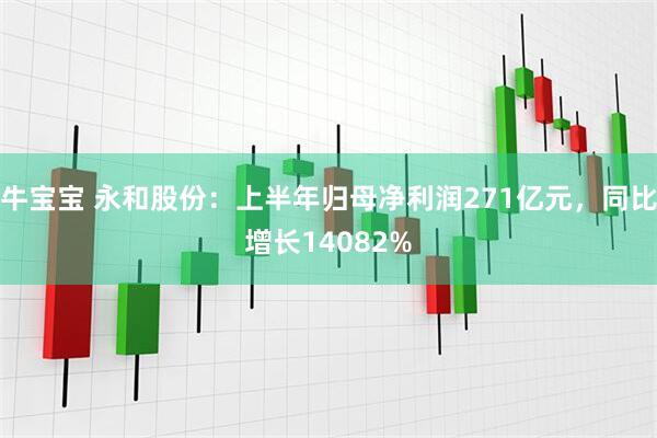 牛宝宝 永和股份：上半年归母净利润271亿元，同比增长14082%