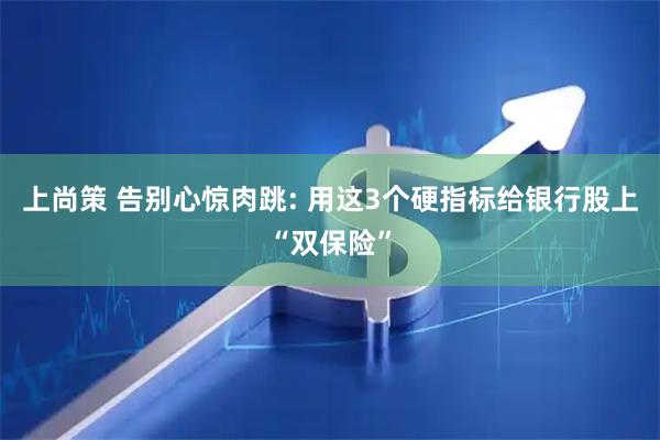 上尚策 告别心惊肉跳: 用这3个硬指标给银行股上“双保险”