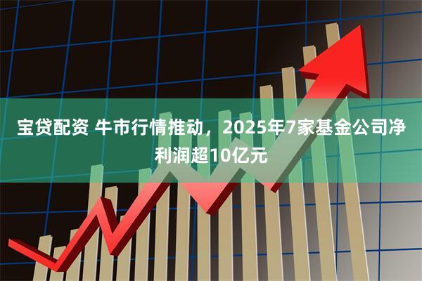 宝贷配资 牛市行情推动，2025年7家基金公司净利润超10亿元