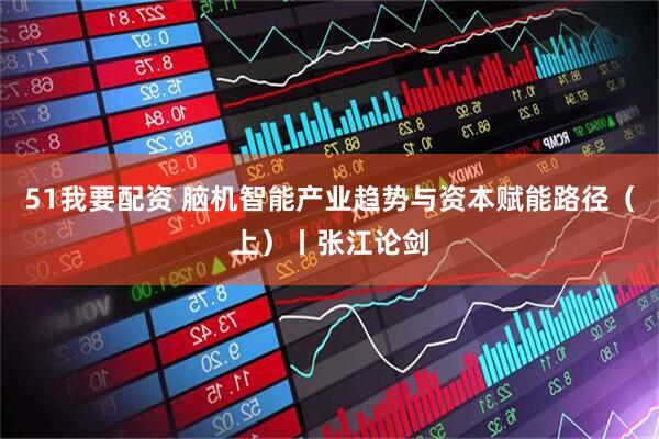 51我要配资 脑机智能产业趋势与资本赋能路径（上）丨张江论剑