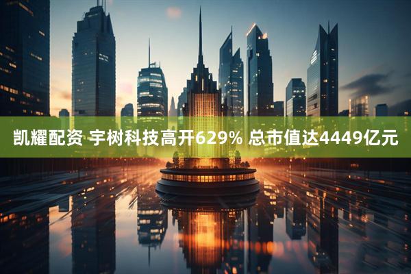 凯耀配资 宇树科技高开629% 总市值达4449亿元